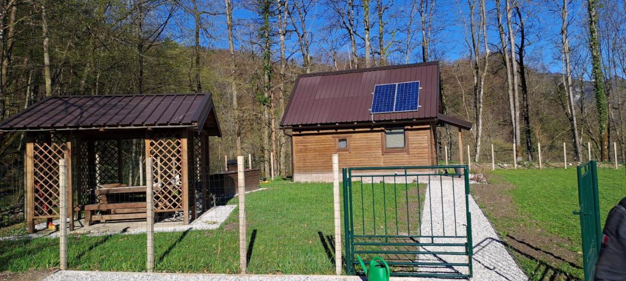 Apartma Kacwa Villa Kobarid Exterior foto